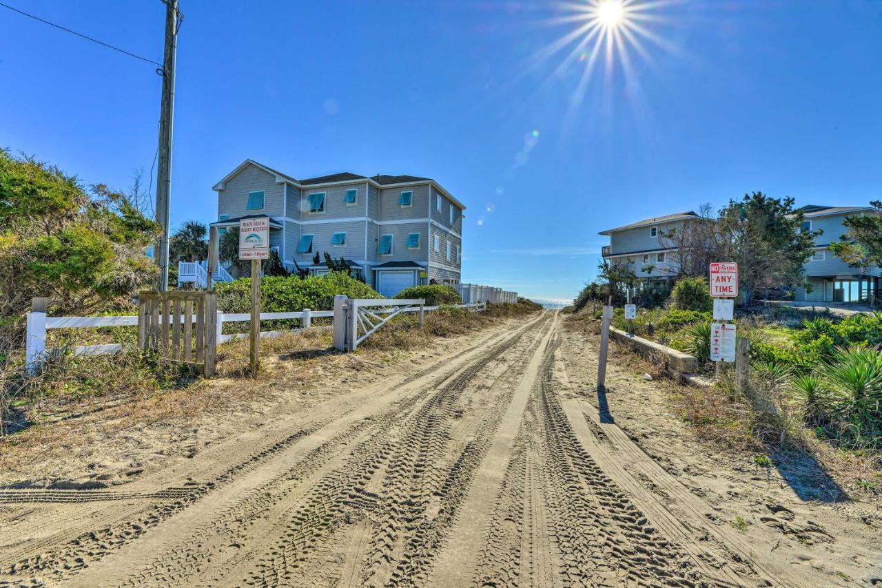 West Of The Moon Ocean Apt With Beach Access! Emerald Isle Eksteriør billede